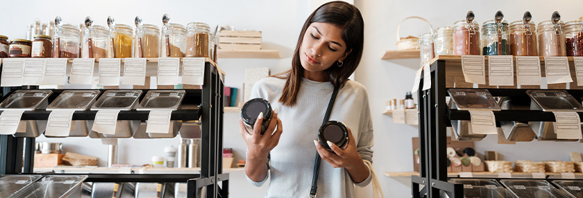 woman in shop