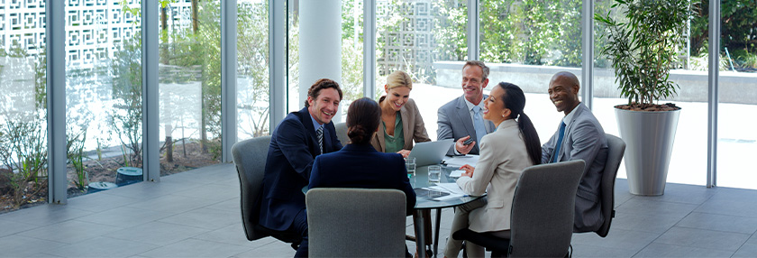 Business owners meeting