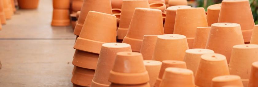 terracotta pots