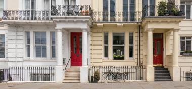 Victorian style building in London