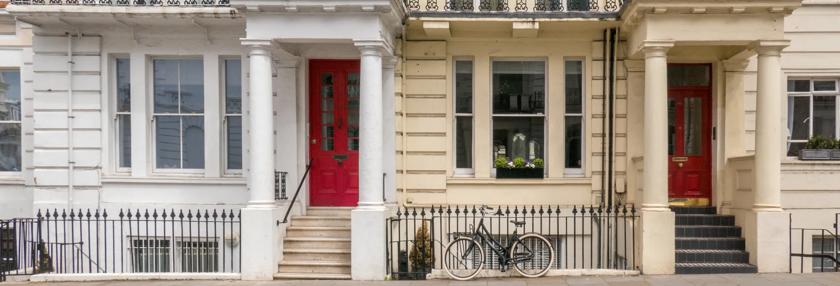 Victorian style building in London