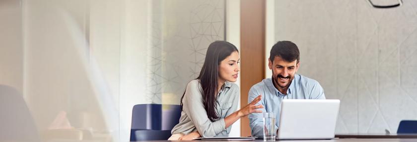 business colleagues planning