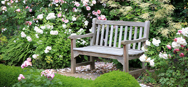 Garden bench