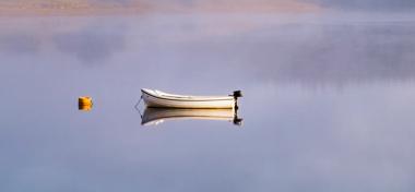 Boat on still waters