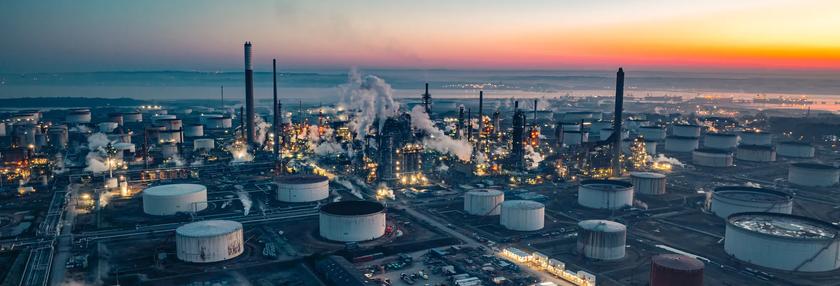 Oil refinery