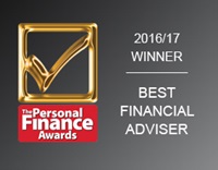 THE PERSONAL FINANCE AWARDS - 2016/17 WINNER - BEST FINANCIAL ADVISER