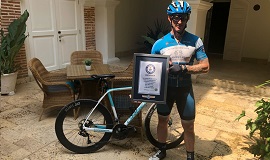 Dean Stott with world records