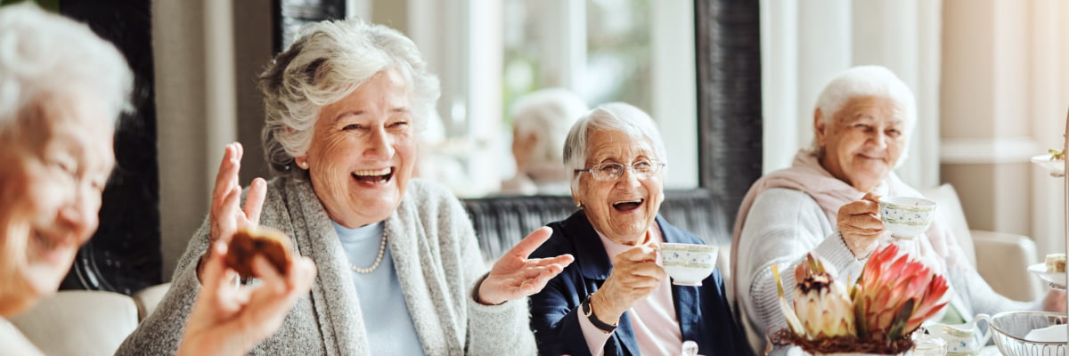 People smiling