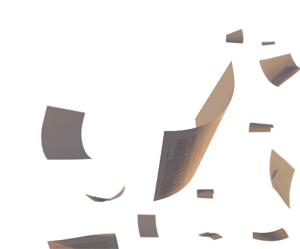 paper floating