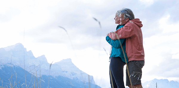 elderly couple